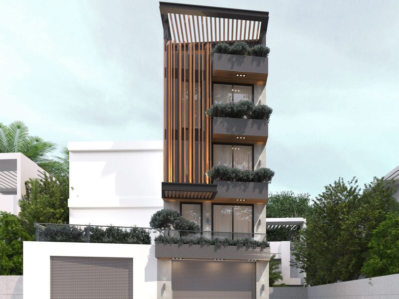 Thiết kế nhà ống 3 tầng đẹp