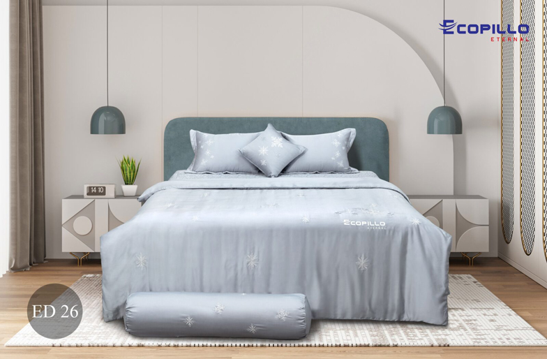 Bộ chăn ga gối cao cấp Eco Doris ED26