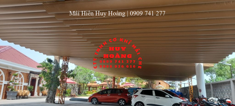 Mái xếp lượn sóng