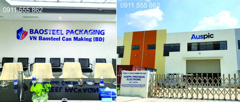 Thi công bảng hiệu bảng Mica Alu