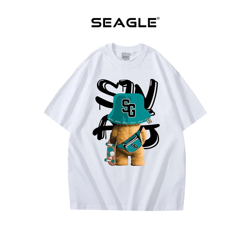 Áo thun rộng nam nữ Cool Bear - TS011