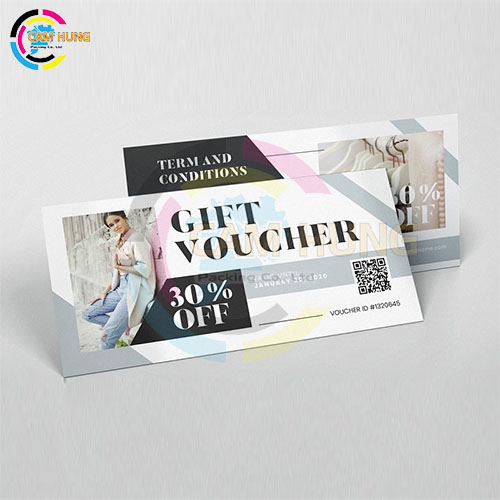 In phiếu quà tặng Voucher