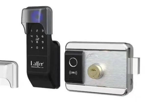 Khóa cổng vân tay ngoài trời Laffer A10
