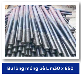 Bu lông mỏng bẻ L M30x850