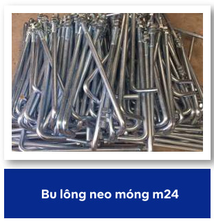 Bu lông neo móng M24