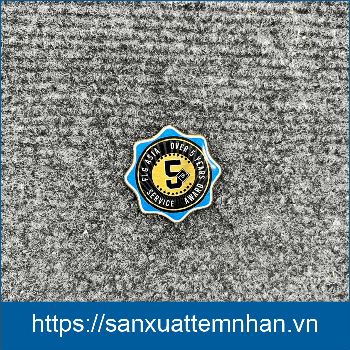 Tem gắn túi da đồ da