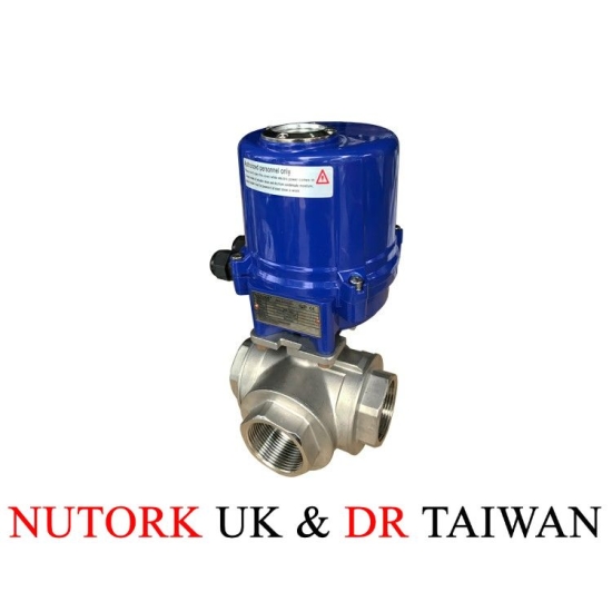 Van bi điều khiển điện 3 ngã L Port NTQ