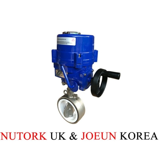 Van bướm điều khiển điện inox NTQ