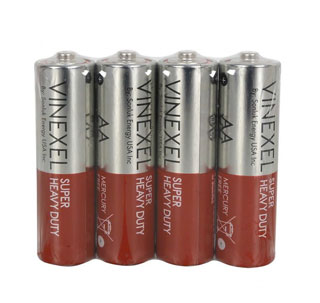 Pin carbon Vinexel AA R6 1.5V