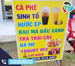 Biển quảng cáo nước giải khát