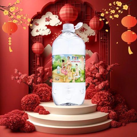 Nước khoáng ion kiềm 5L FOY Artist
