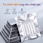 Túi nhôm retort chịu nhiệt hút chân không