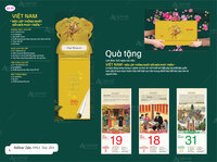 In lịch bloc đặc biệt 27x79