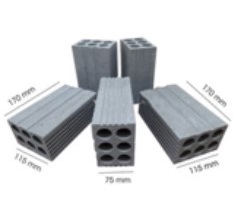 Gạch 6 lô 200x130x90mm