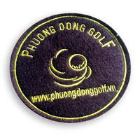 Thêu vi tính tấm lót ly
