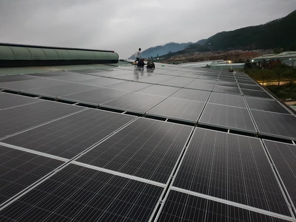 Hệ 100KWP tại Hòa Vang Tp. Đà Nẵng
