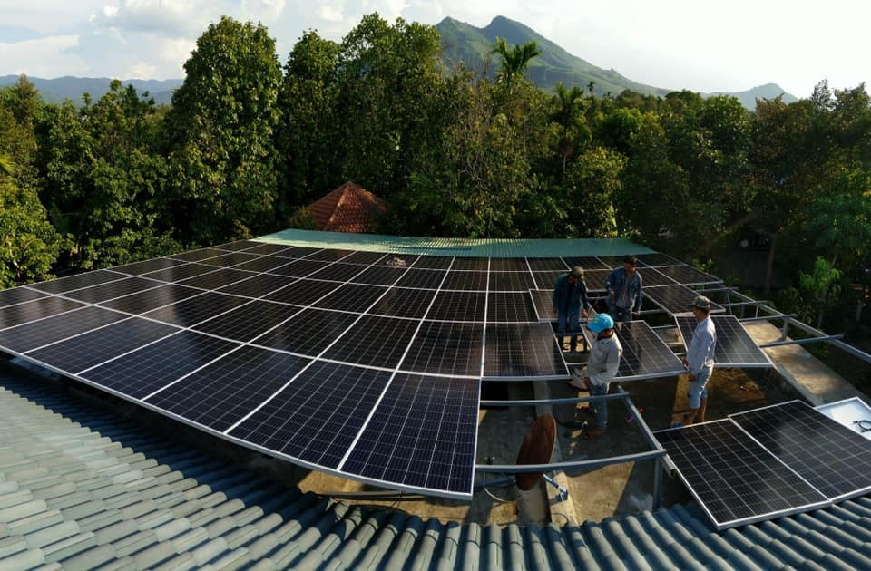 Hệ 30KWP tại làng Đại Bình huyện Nông Sơn Quảng Nam