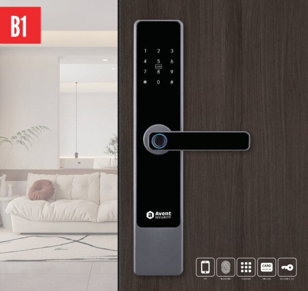 Khóa vân tay cửa gỗ Avent B1