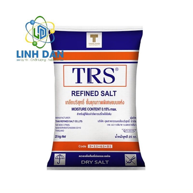 Natri Clorua (NaCl) Muối Thái Lan 25kg