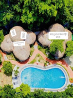 Bungalow gia đình (6 giường lớn và 4 WC)