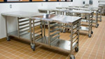 Bàn thao tác inox