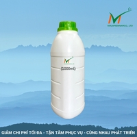 Chai nhựa HDPE 1000ml thân tam giác