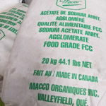 Chất bảo quản sodium acetate