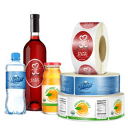 In tem nhãn đồ uống