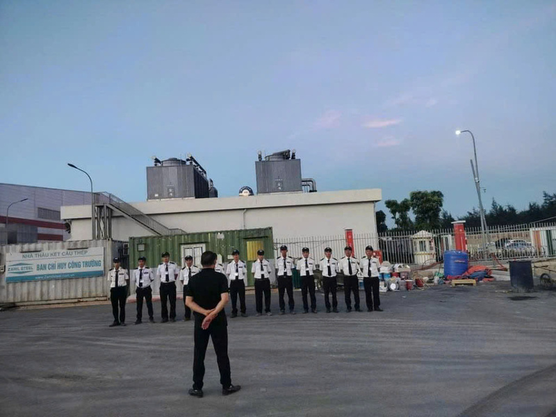Dịch vụ bảo vệ nhà máy