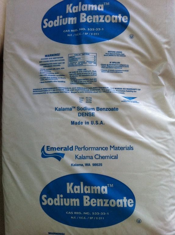 Chất bảo quản chống mốc Sodium Benzoate - USA