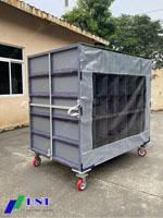 Xe đẩy bọc nỉ