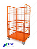 Xe đẩy lồng thép gấp gọn