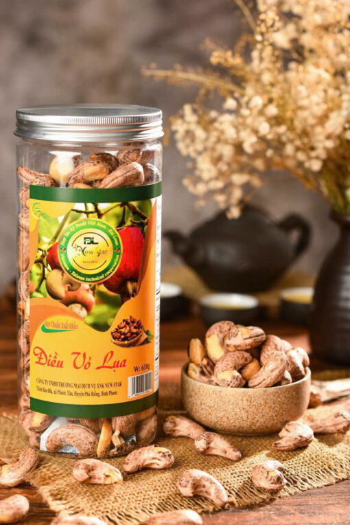 Hạt điều rang muối có vỏ lụa
