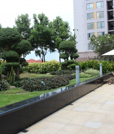 Thi công sân vườn