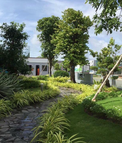 Thi công sân vườn