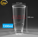 Ly nhựa PP117 - 1300ml