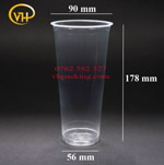 Ly nhựa PP90 - 700ml