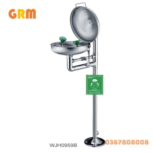 Bồn rửa mắt chân đứng có nắp đậy WJH9059