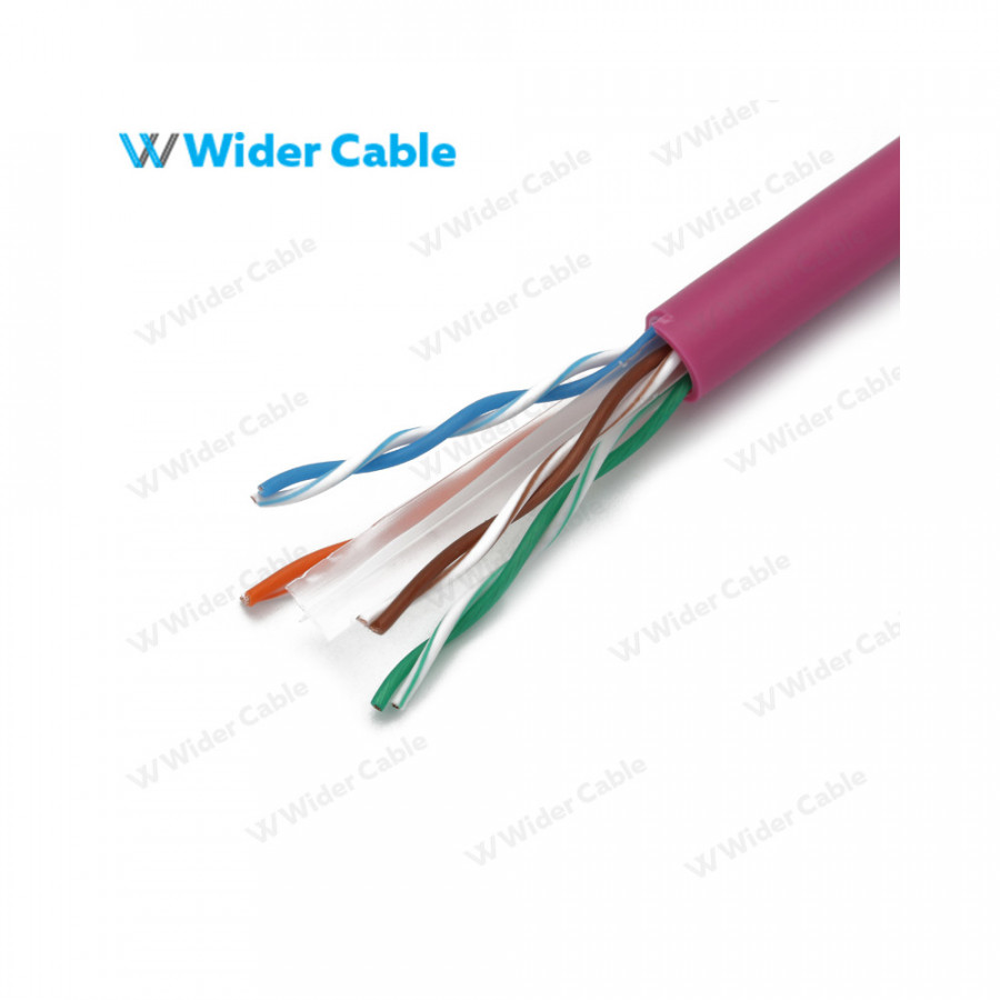 CAT.6 UTP Network Cable Pink Color