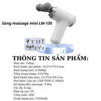 Súng massage mini LM 130