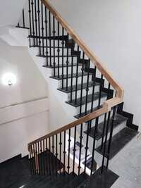 Thi công lan can cầu thang