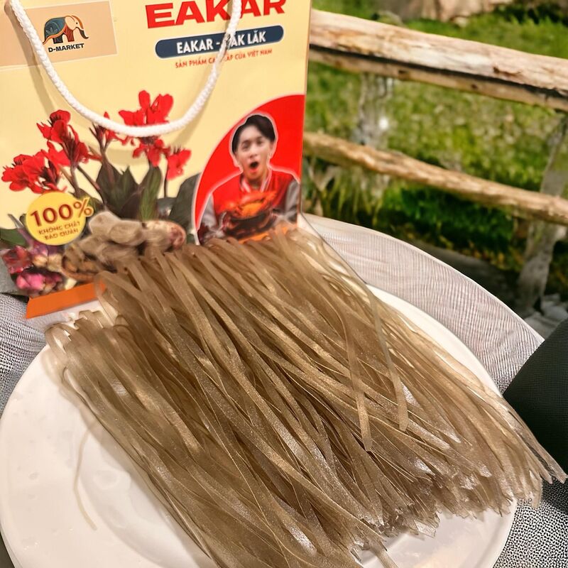 Miến dong bản dẹp Eakar - hộp 1kg