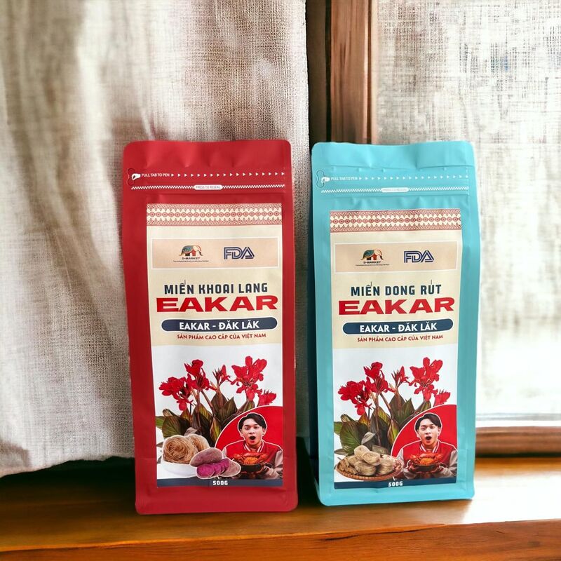 Miến dong khoai lang Eakar - túi 500g