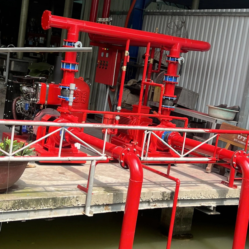 Lắp đặt phòng bơm KCN Tân Đức