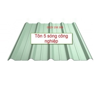 Tôn 5 sóng công nghiệp