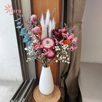 Set hoa khô để bàn