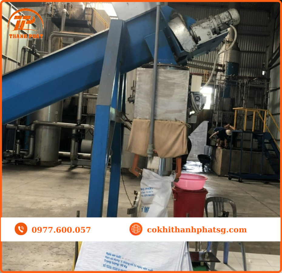 Vít tải phân hữu cơ