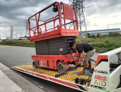 Dịch vụ cho thuê xe nâng người cắt kéo tại miền Nam
