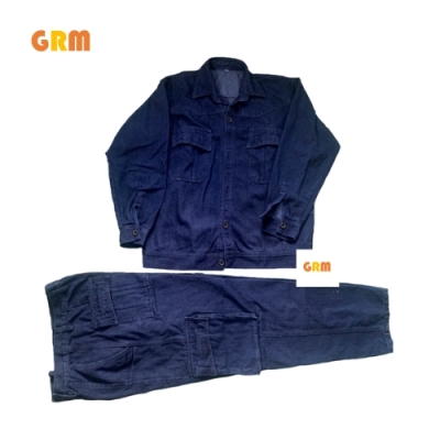 Quần áo bảo hộ lao động vải bò