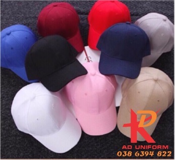 Mũ lưỡi trai các màu